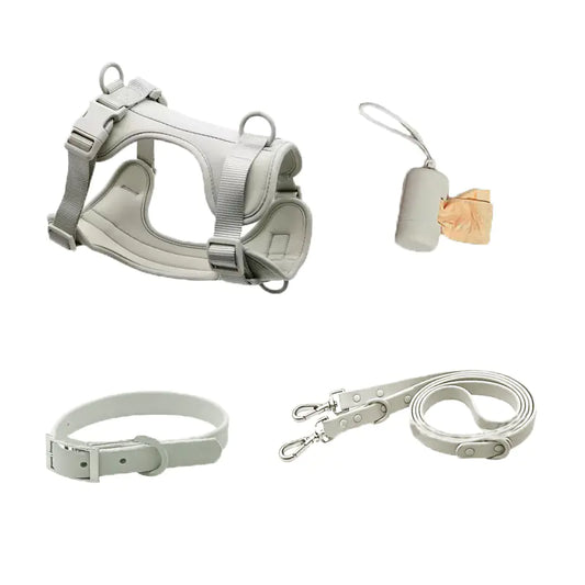 Soft Light Gray Harness Set