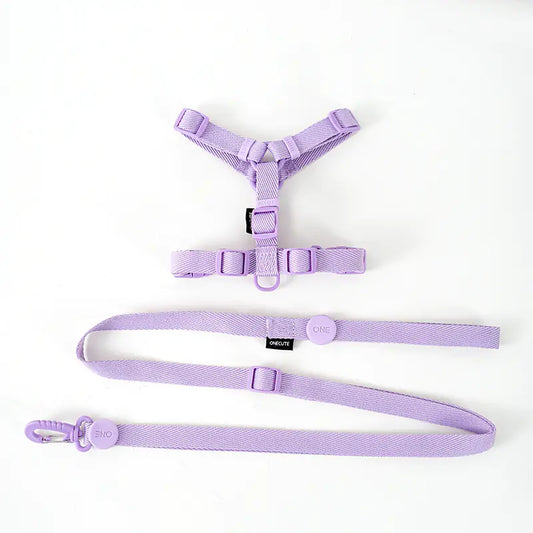 Lavender H-Type Harness Set
