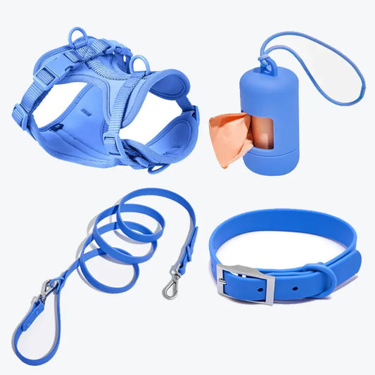 Soft Baby Blue Harness Set